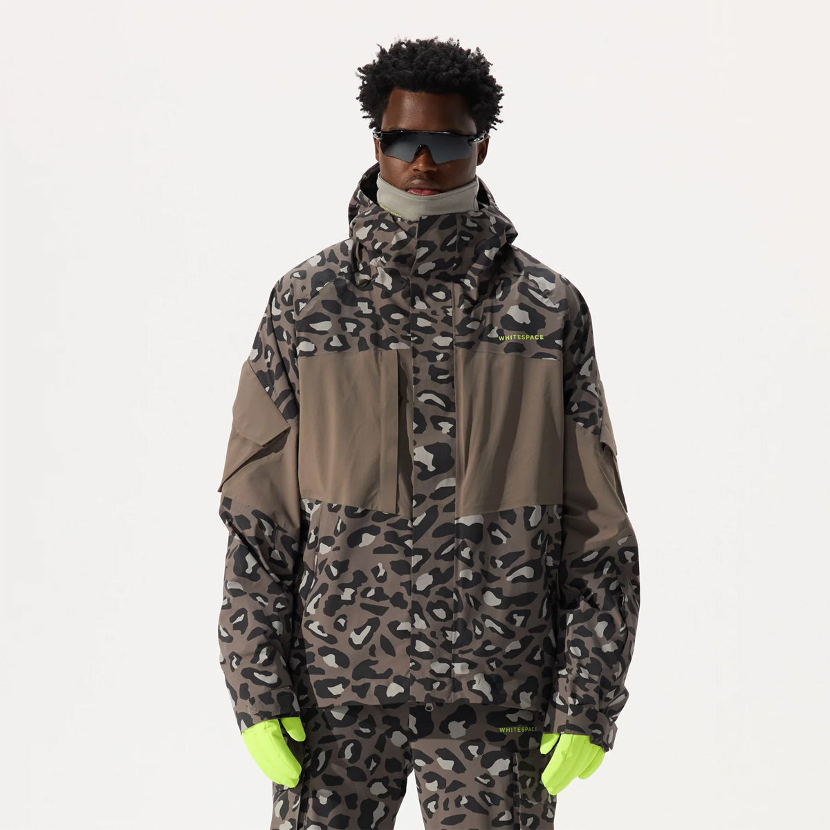 Chaqueta de Snowboard WHITESPACE AMF Cargo - Leopard Print (PV)