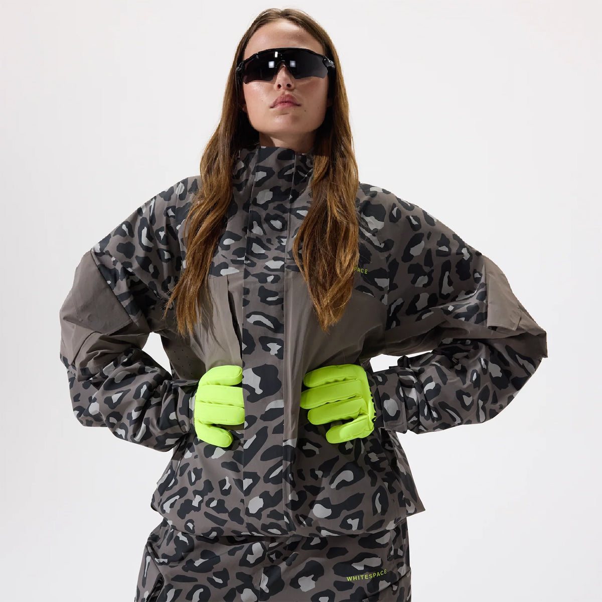 Chaqueta de Snowboard WHITESPACE AMF Cargo - Leopard Print (PV)