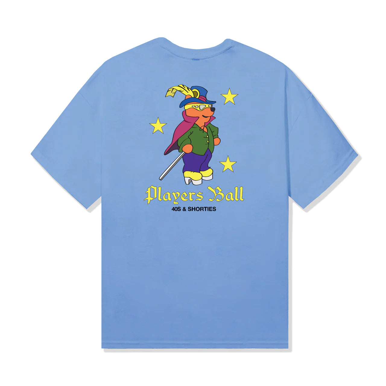 Polera 40S & SHORTIES Players Ball Tee Carolina Blue
