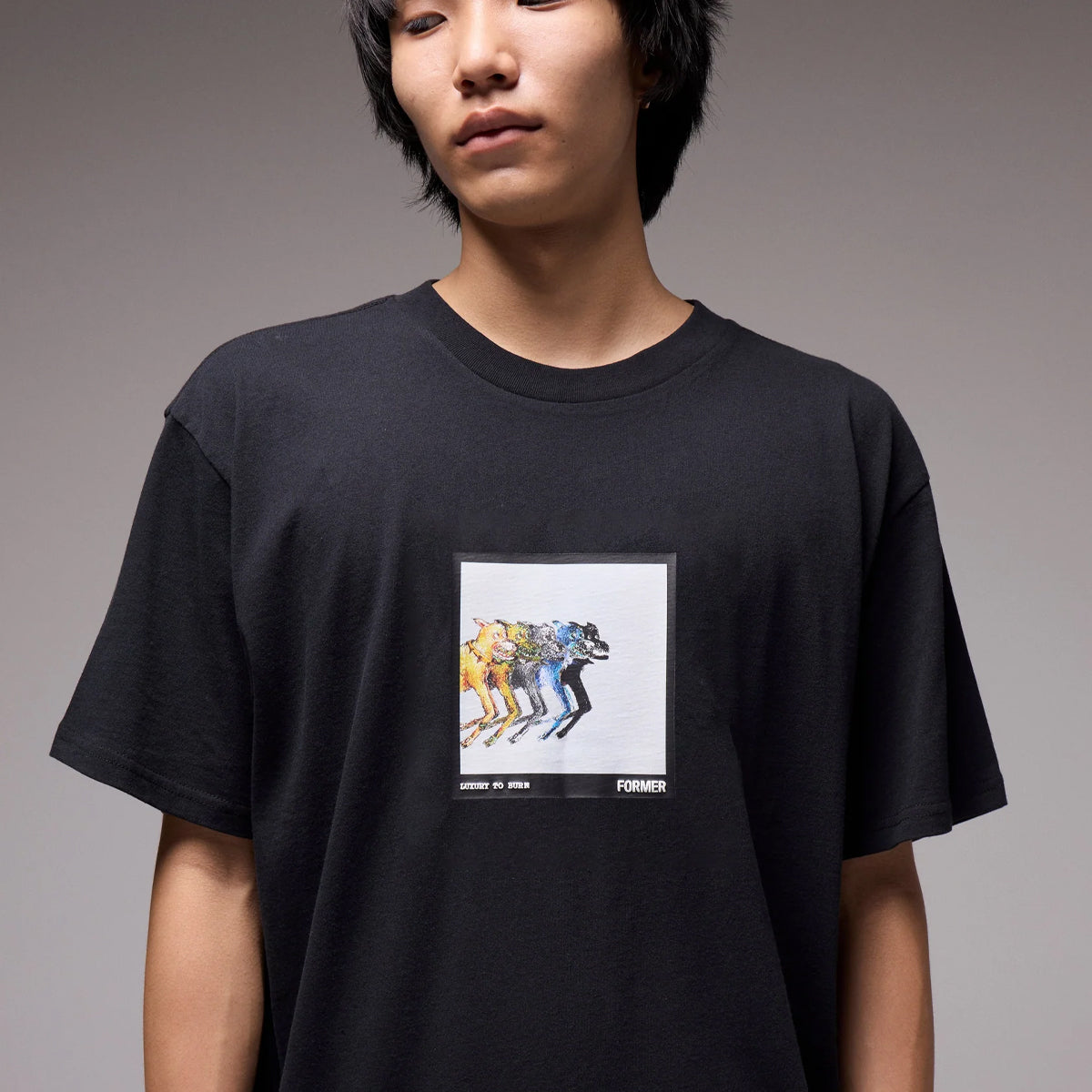 Polera FORMER Erratic Black (PV)