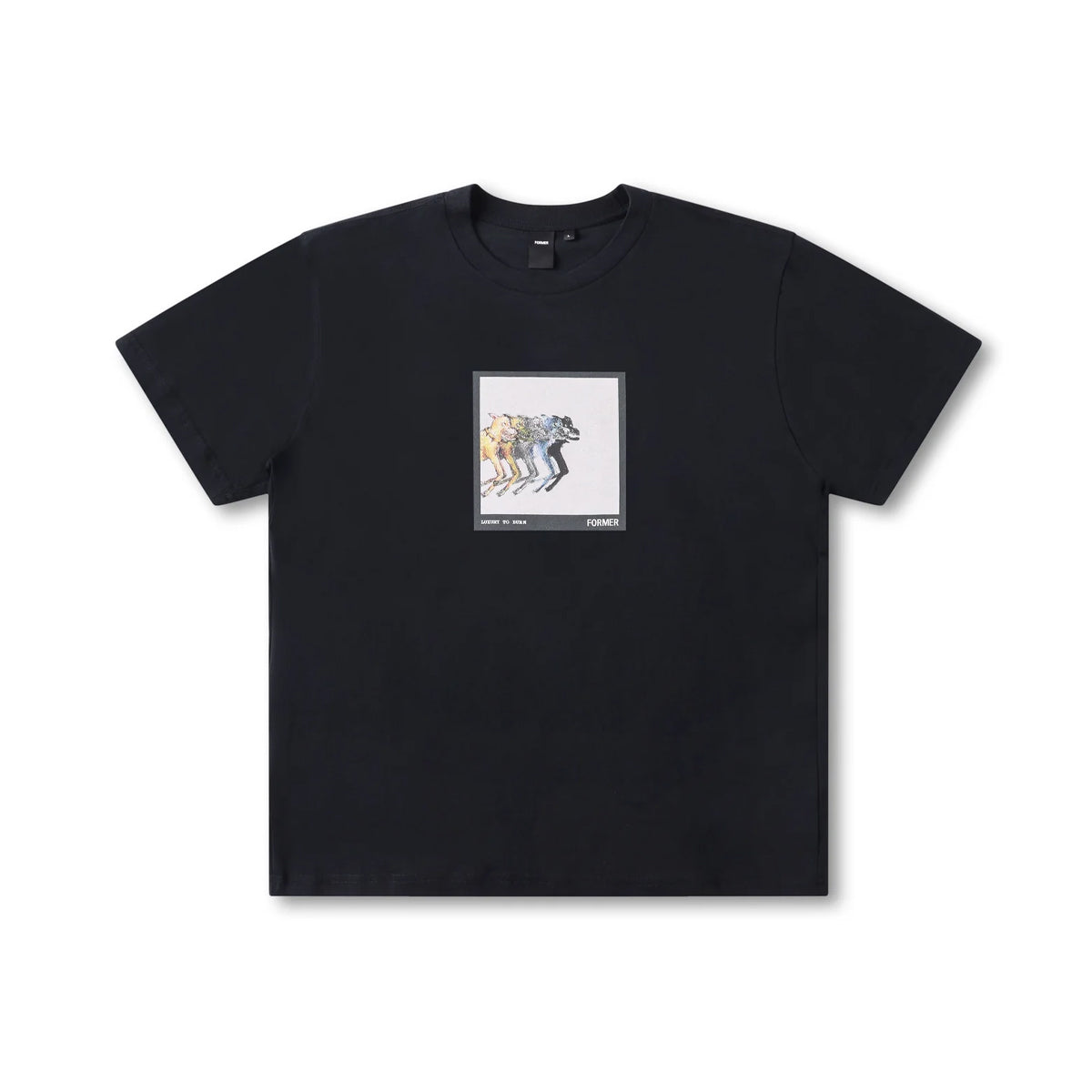 Polera FORMER Erratic Black