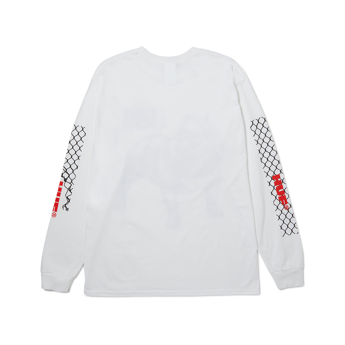 Polera HUF 4 The Dawgs L/S tee White