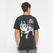 Polera HUF 4 The Dawgs S/S Tee Vintage Black