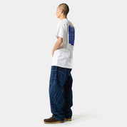 Polera HUF Black Moses S/S Heavyweight Tee White