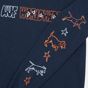Polera HUF Fetch L/S Navy