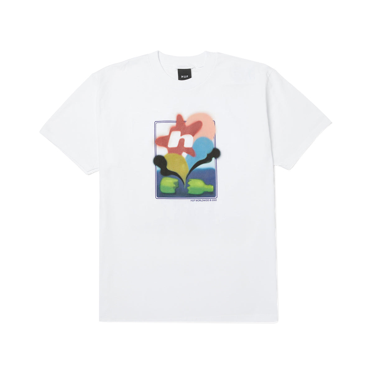 Polera HUF Soft Focus S/S Tee White