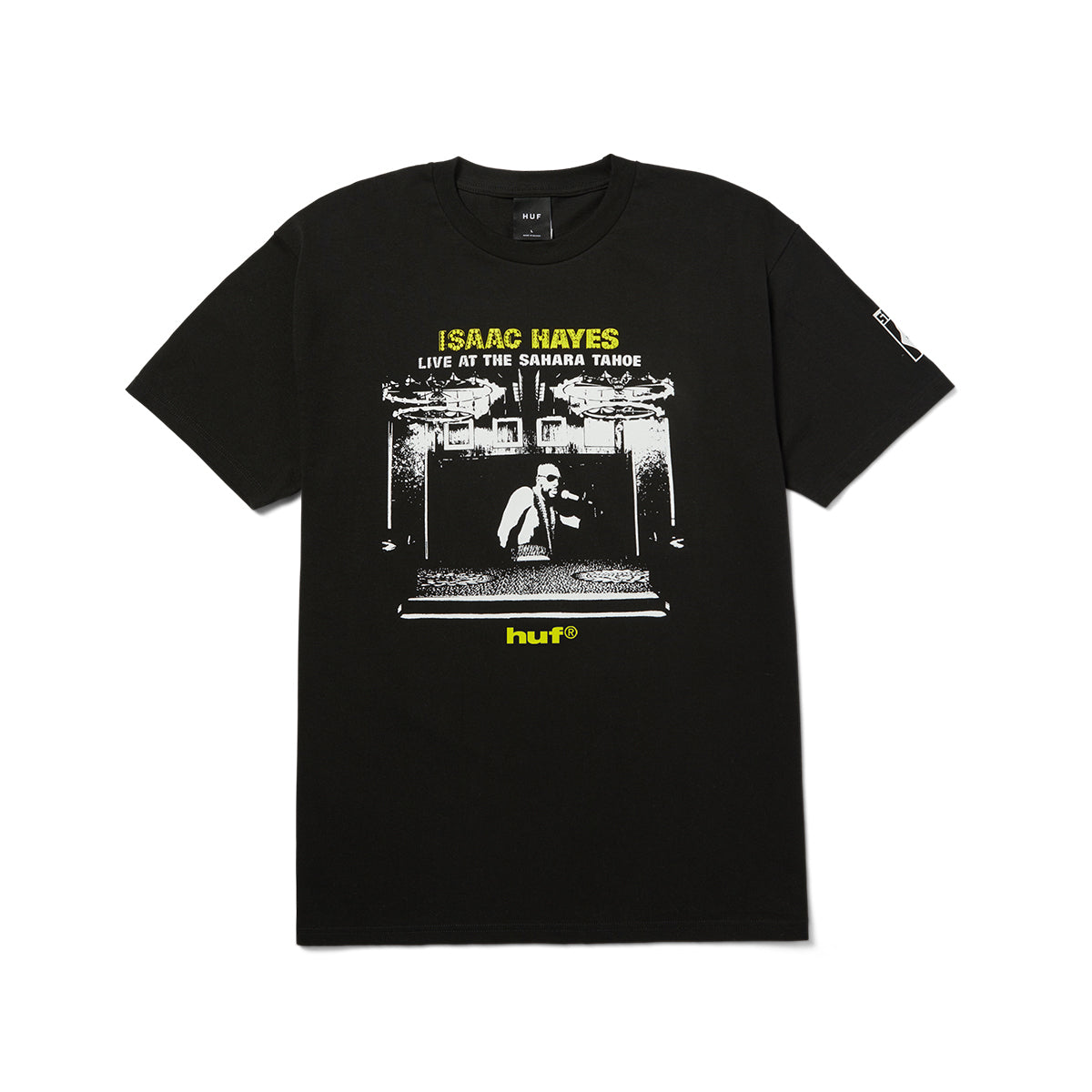Polera HUF Tahoe S/S Heavyweight Tee Black