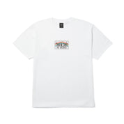 Polera HUF X THRASHER License Plate SS Tee White
