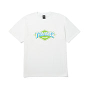 Polera HUF X THRASHER Logo Tee White