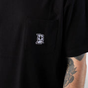 Polera HUF Megablast Pocket S/S Tee Black