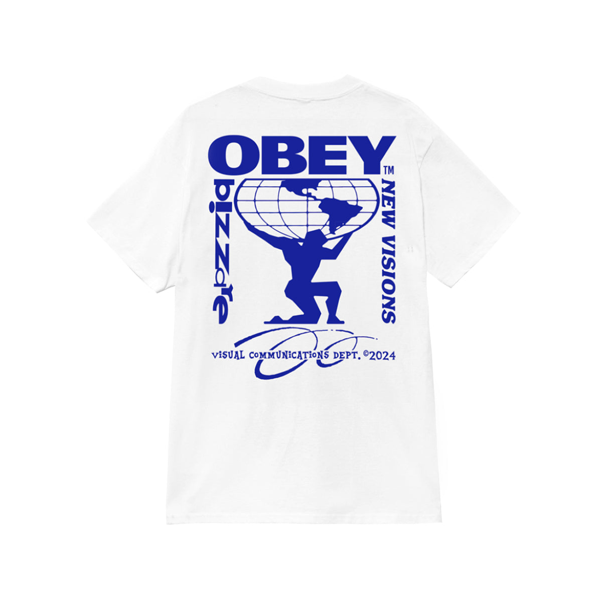 Polera OBEY Bizzare New Visions White