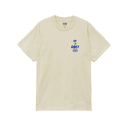 Polera OBEY Bulding Strong Minds Cream