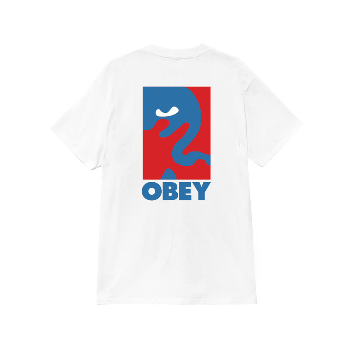 Polera OBEY Cropped Icon White