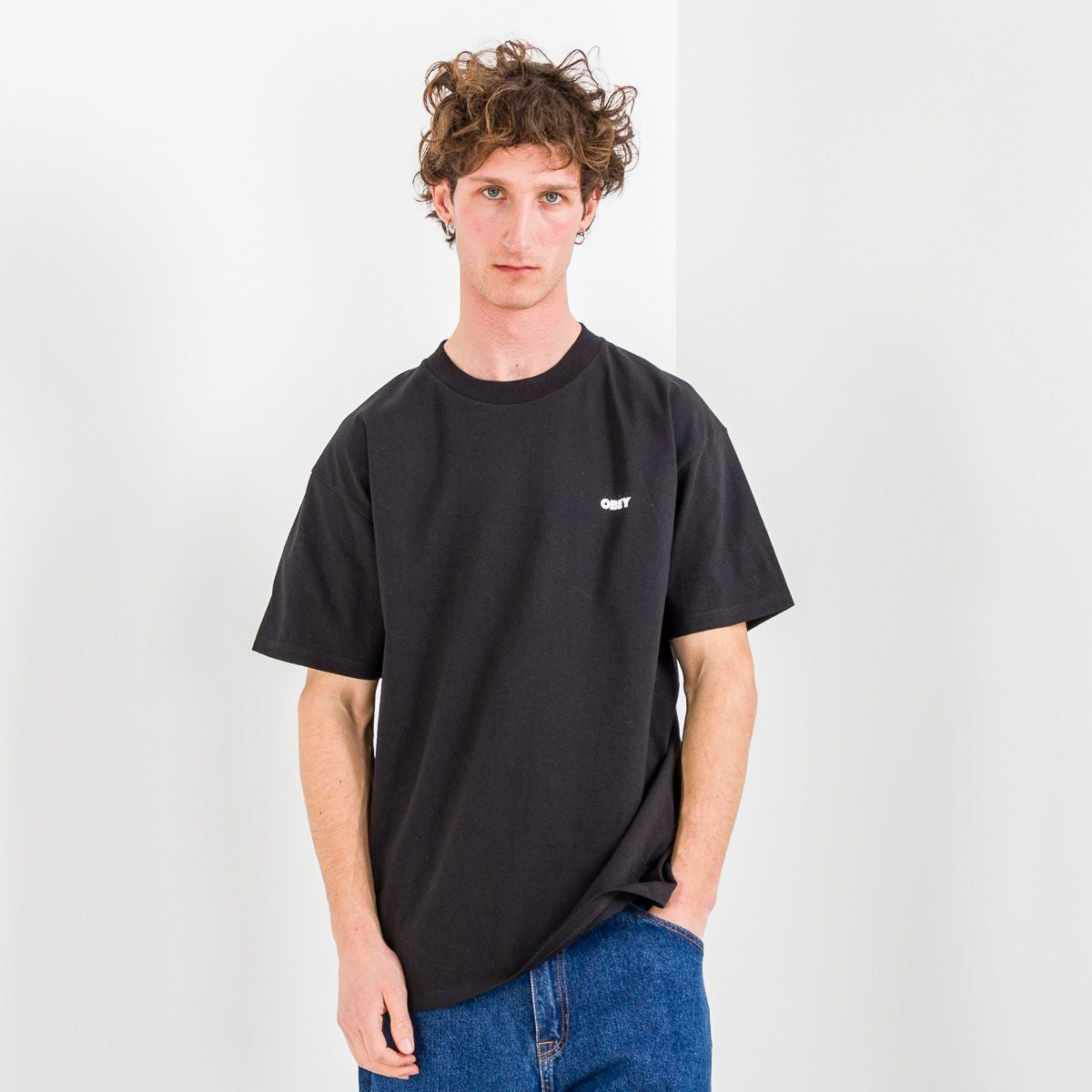 Polera OBEY Make Art Not War Black