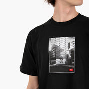 Polera OBEY Osaka Photo Black