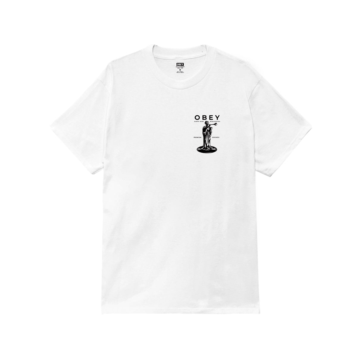 Polera OBEY Premium Sounds White