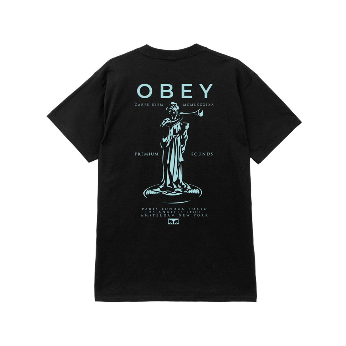 Polera OBEY Premiun Sounds Black