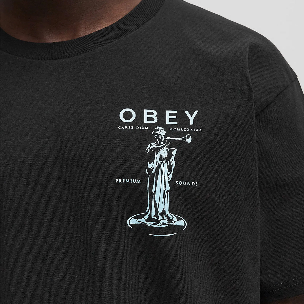 Polera OBEY Premiun Sounds Black