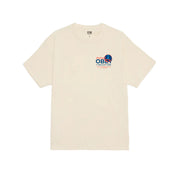 Polera OBEY Records Sound Waves Cream