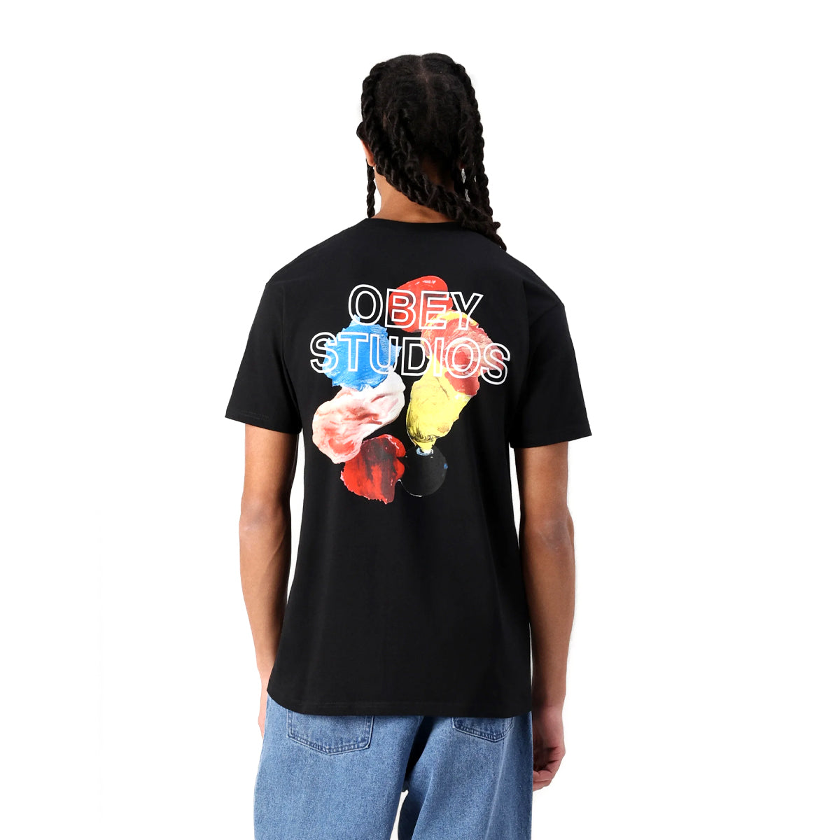 Polera OBEY Studios Palette Black