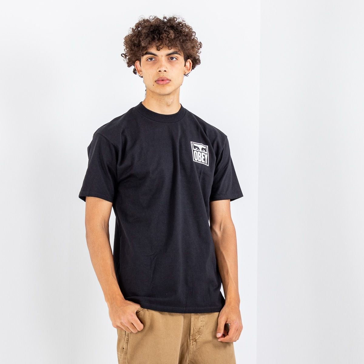 Polera OBEY Eyes Icon 2 Black