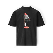 Polera PLEASURES Da Funk T-Shirt Faded Black