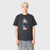 Polera PLEASURES Da Funk T-Shirt Faded Black