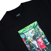 Polera PLEASURES Harajuku T-Shirt Black