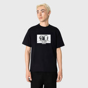 Polera PLEASURES Inverted T-Shirt Black