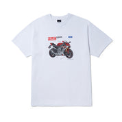 POLERA HUF 420 CC S/S TEE WHITE