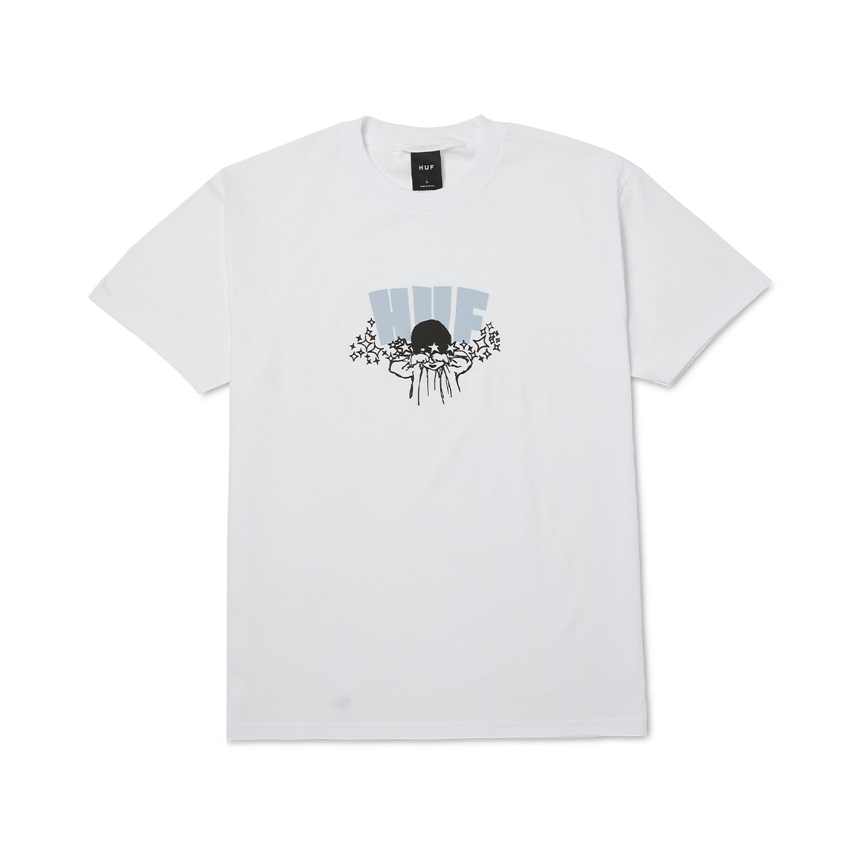 Polera HUF Dazed S/S Tee White