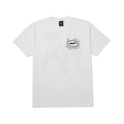 Polera HUF 4 The Dawgs S/S White