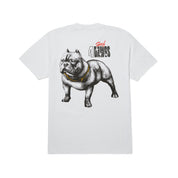 Polera HUF 4 The Dawgs S/S White