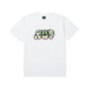 Polera HUF Chrome Grit S/S Tee White