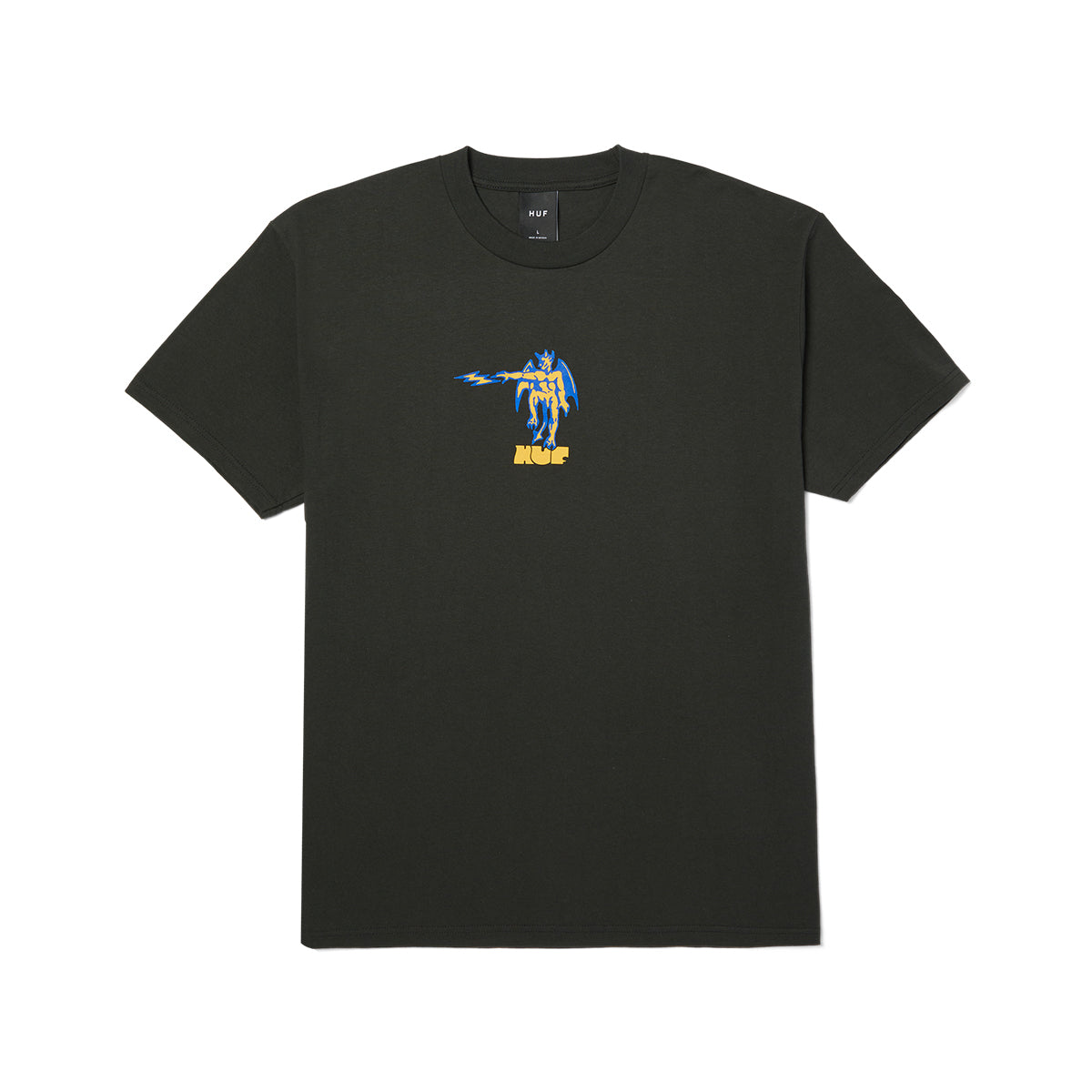 Polera HUF Heavenly S/S Tee Vintage Black