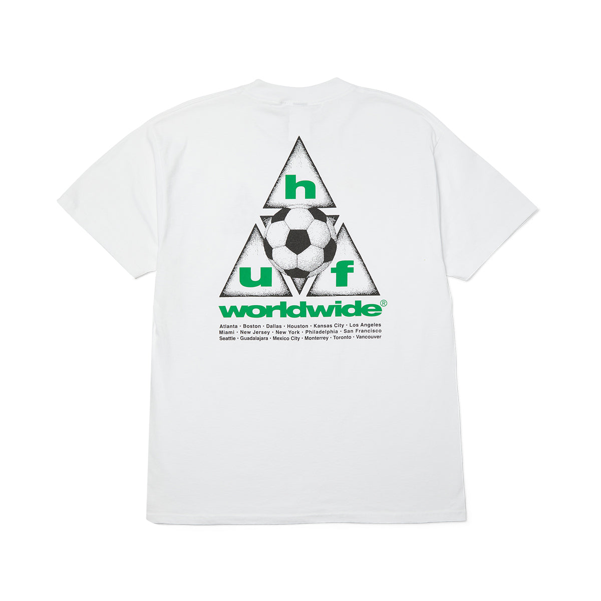 Polera HUF Striker TT S/S Tee White