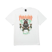 Polera HUF X THRASHER Goat Luau SS Tee White