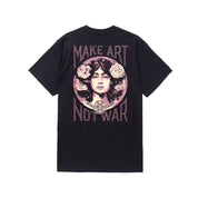 Polera OBEY Make Art Not War Black