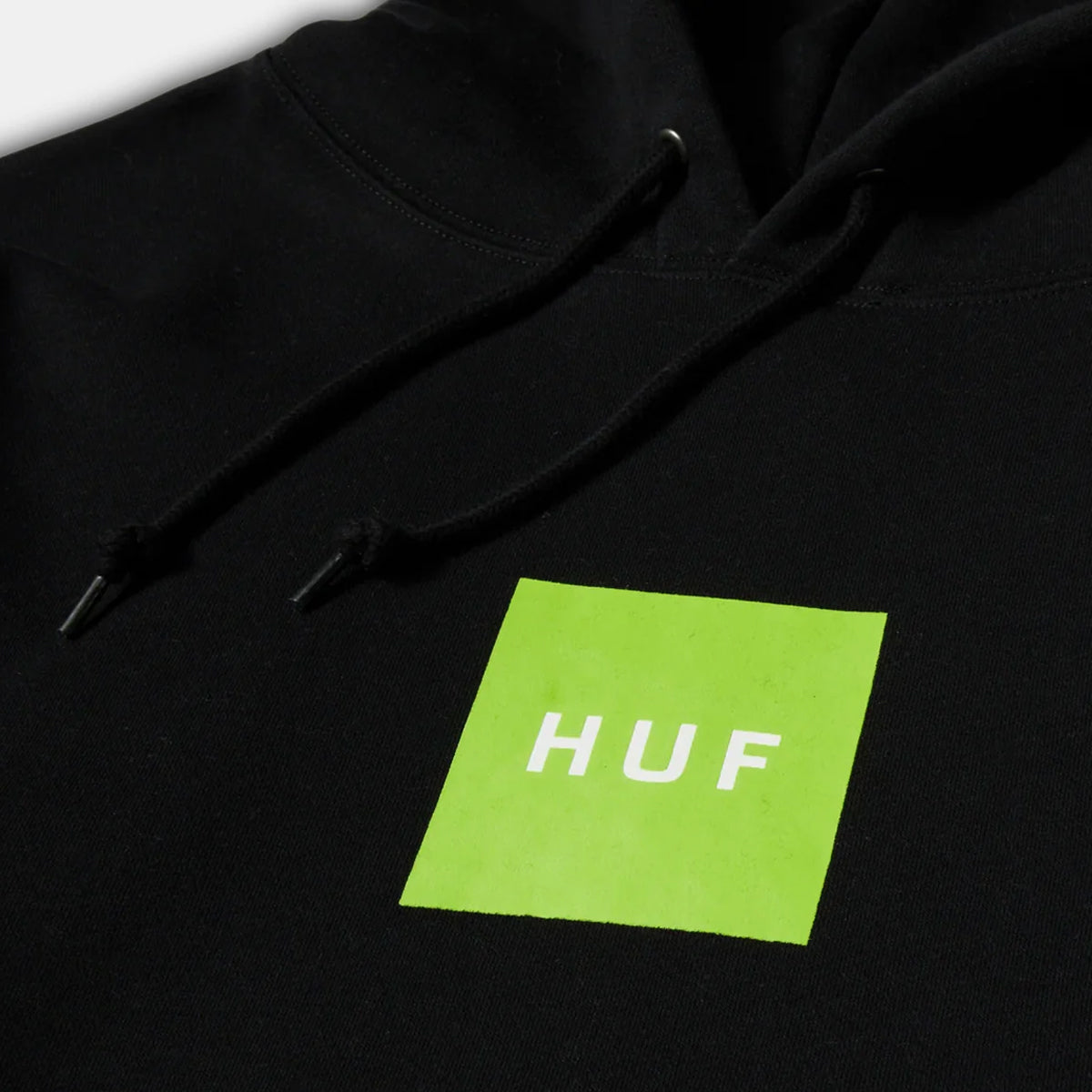 Poleron HUF 89 Box Logo Hoodie Black