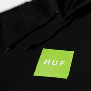 Poleron HUF 89 Box Logo Hoodie Black