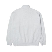 Poleron HUF Arch Enzyme 1/4 Zip  Flecce Heather grey
