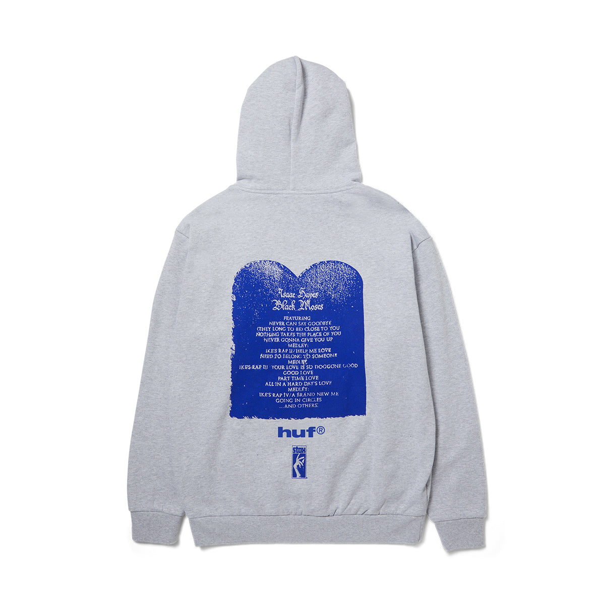 Poleron HUF Black Moses P/O Heavyweigth Ash