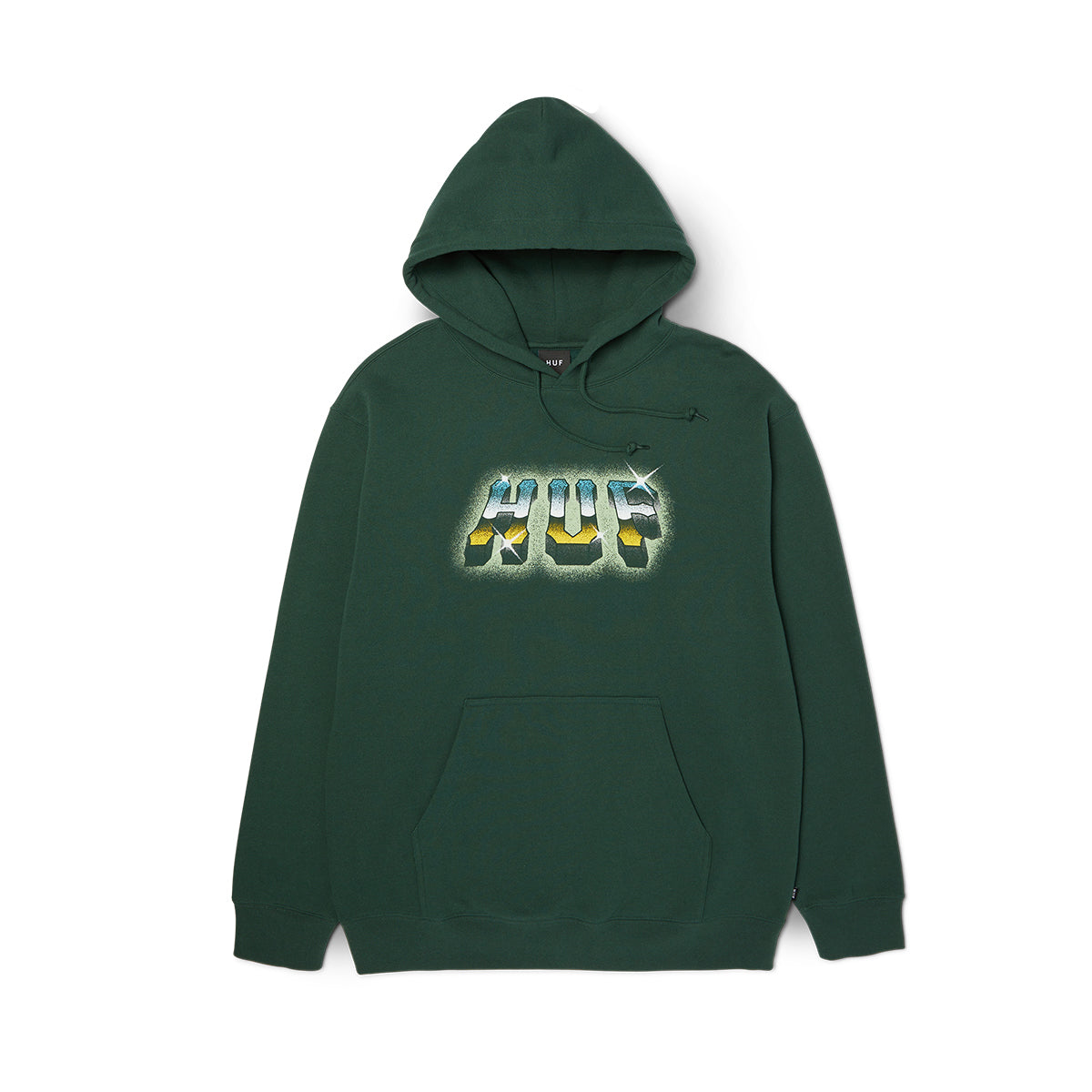 Poleron HUF Chrome Grit P/O Forest Green