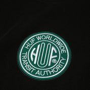 Poleron HUF Transit Authority Crewneck Black