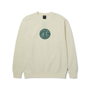 Poleron HUF Transit Authority Crewneck Bleach