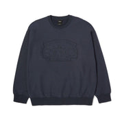Poleron HUF Worldwide Clothiers Crewneck Navy