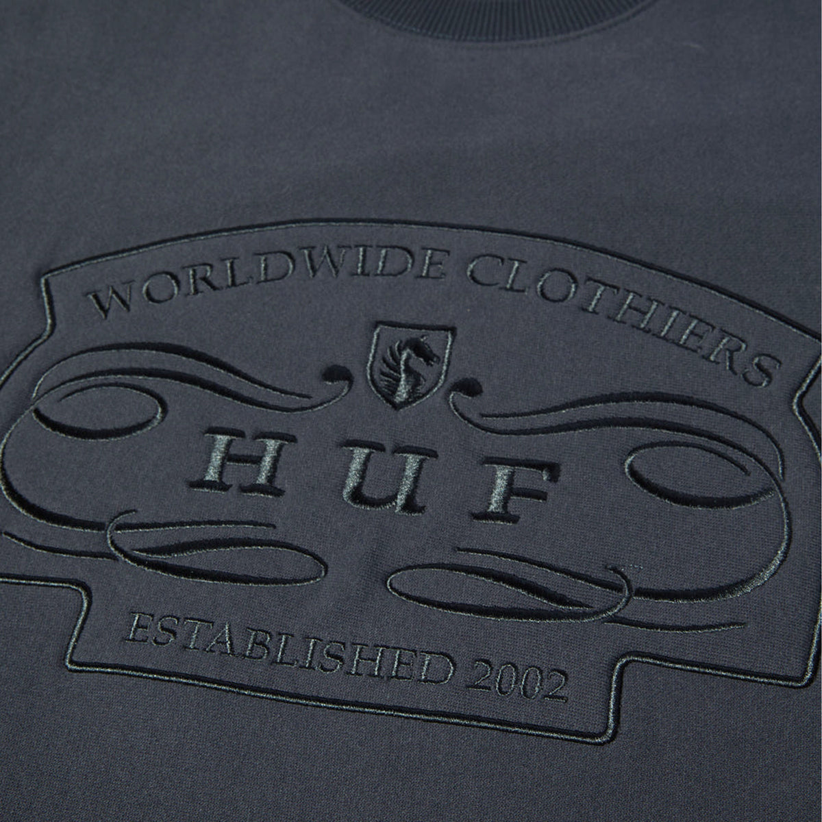 Poleron HUF Worldwide Clothiers Crewneck Navy
