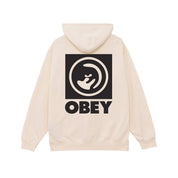 Poleron OBEY Bold Eye Hoodie Unbleached