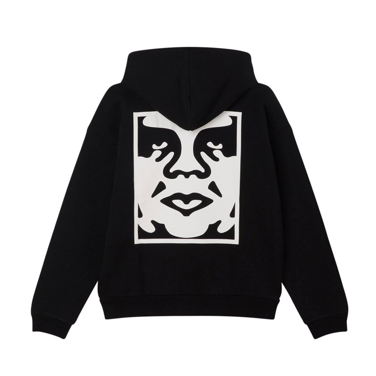 Poleron OBEY Bold Icon Extra Heavy Hood Black