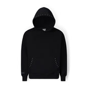 Poleron PLEASURES Lucky Studded Hoodie Black